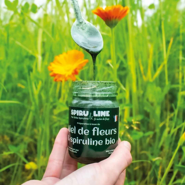 Miel de fleurs & spiruline bio 250g – Image 5