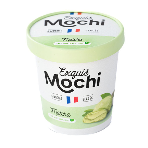 Mochis glacés – Exquis Mochi X Etika Spirulina