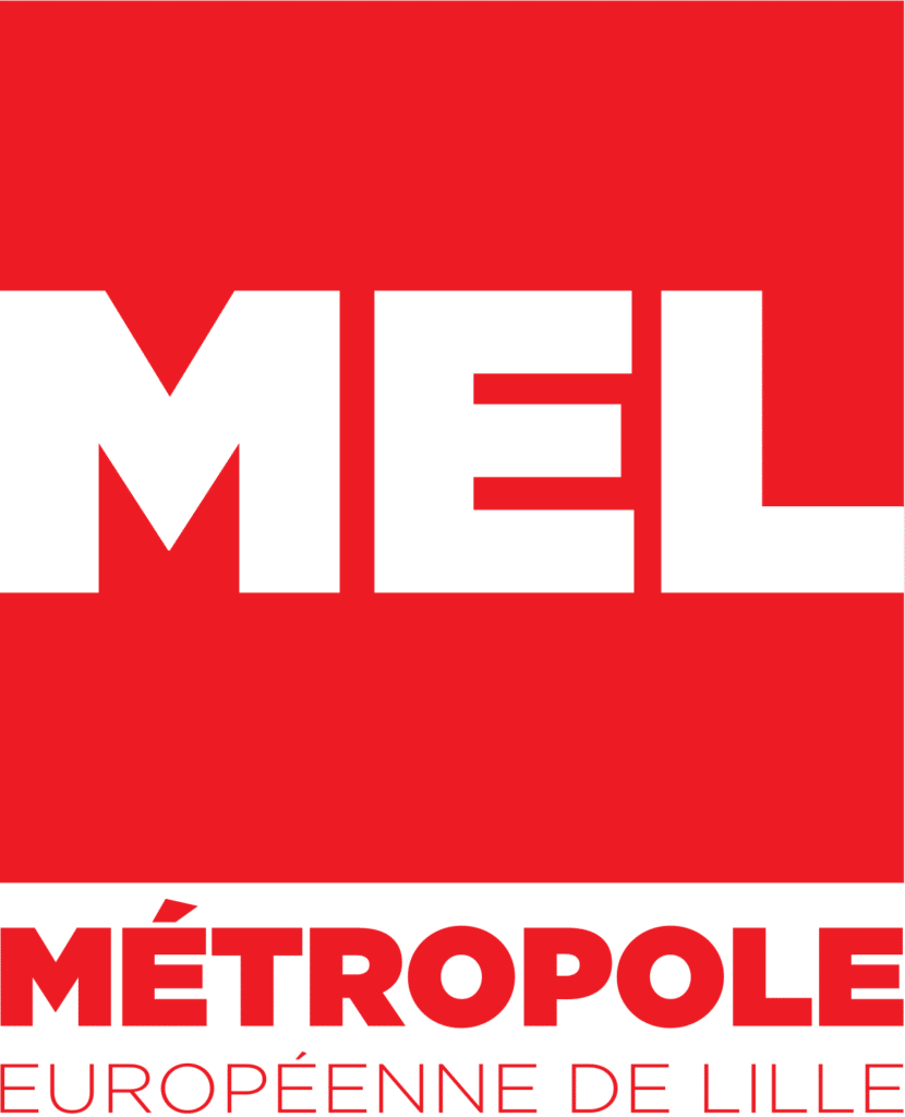 Image représentant le logo du Partenaire Métropole Européenne de Lille (MEL), symbole de l'identité urbaine et de la vitalité économique de la région.