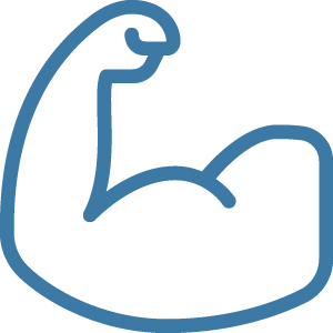 Pictogramme biceps - Énergie