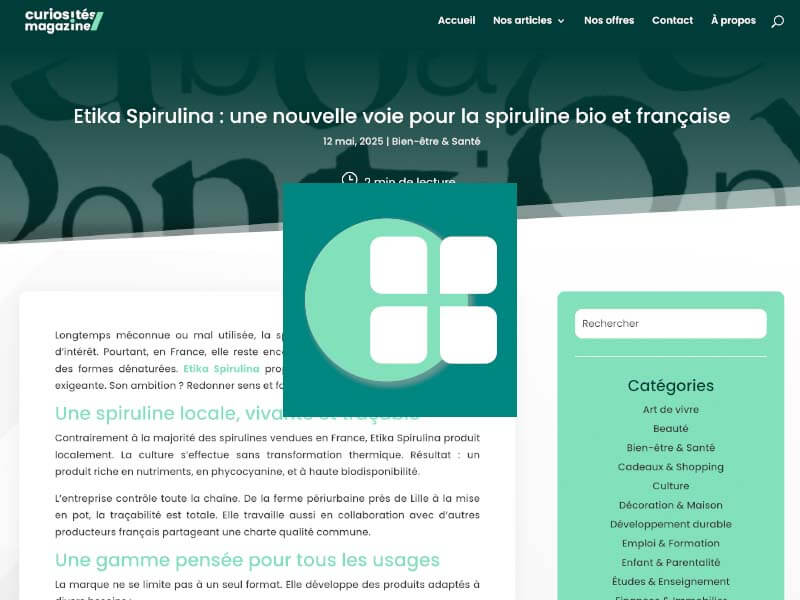 Article Curiosité Magazine 12 mai 2025