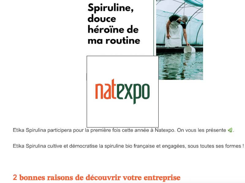 Article NatExpo 11 juin juin 2025