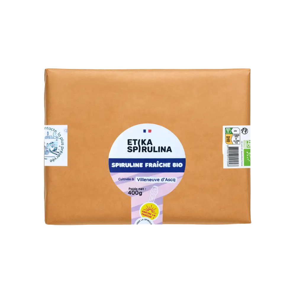 spiruline bio fraîche 400g