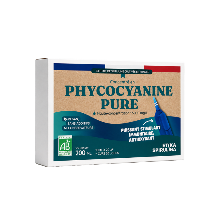 phycocyanine en ampoule - cure 20 jours